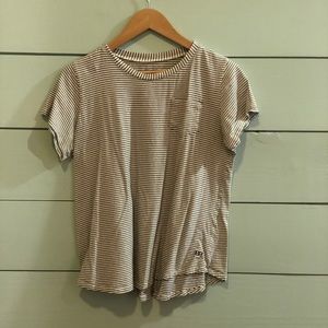 ALBION FIT striped tee